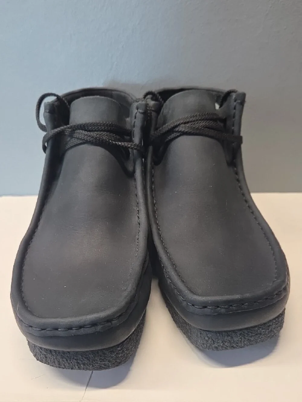 Clarks Men's Black Wallabee Chukka Boots Size 9